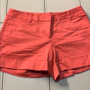 Express dressy shorts coral